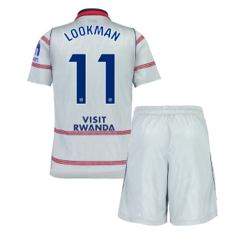 Atletico Madrid Ademola Lookman #11 Maglia Gara Terza Repliche 2026-27 Bambino Maniche Corte